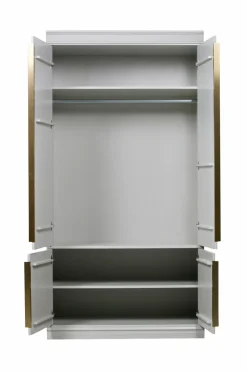 Best WOOOD Garderobeskab Organize, 215x110x62 cm Mist