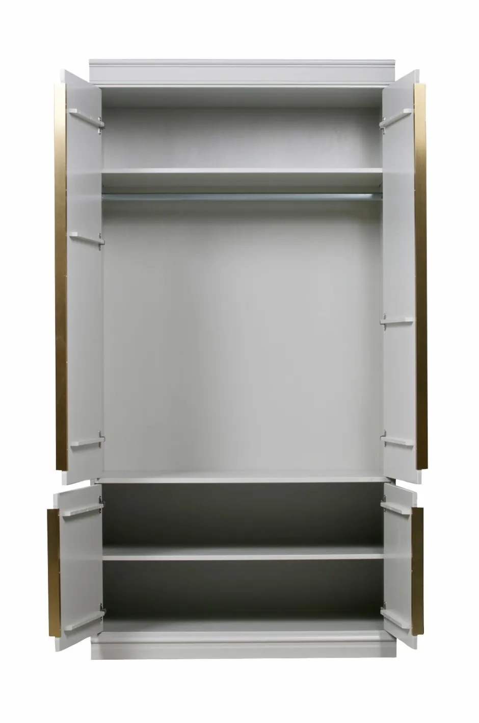 Best WOOOD Garderobeskab Organize, 215x110x62 cm Mist