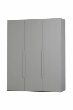 Best WOOOD Garderobeskab 3 låger Rens Pebble grey
