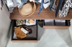 Best WOOOD Garderobeskab 3 låger Rens Pebble grey