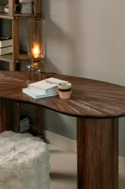 Online WOOOD Oven Pouf High Naturlig