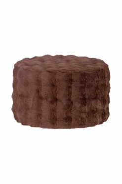 WOOOD Oven Pouf Lav Brun