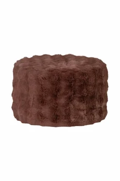 WOOOD Oven Pouf Lav Brun