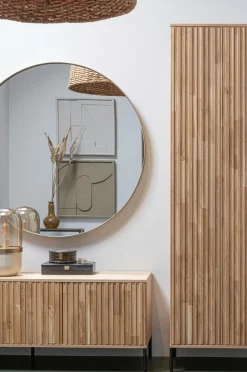 Hot WOOOD Spejl Doutzen Ø 115cm Gold
