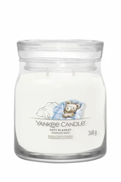 Hot Yankee Candle Signature Soft Blanket Medium Jar