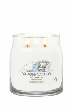 Hot Yankee Candle Signature Soft Blanket Medium Jar