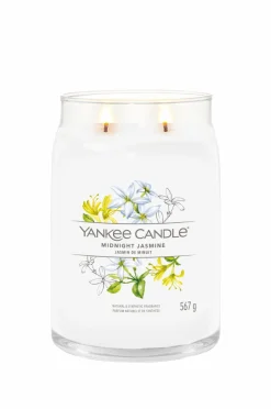 Clearance Yankee Candle Signature Midnight Jasmine Large Jar