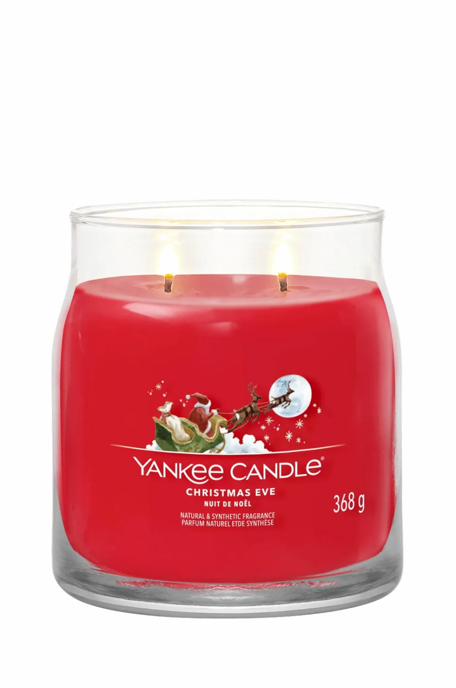 Clearance Yankee Candle Signature Christmas Eve Medium Jar