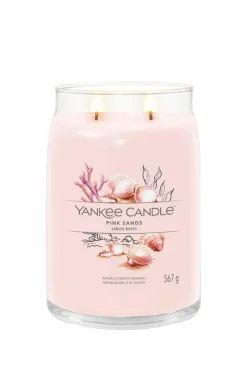 Clearance Yankee Candle Signature Pink Sands Large Jar