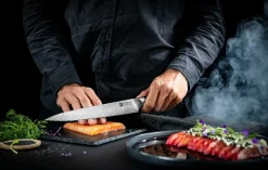 Clearance ZWILLING Forskärarkniv Tanrei 23 cm Brun, grå