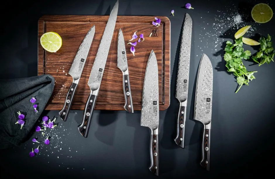 Clearance ZWILLING Forskärarkniv Tanrei 23 cm Brun, grå