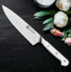 Outlet ZWILLING Kockkniv Pro le blanc 18 cm Hvid