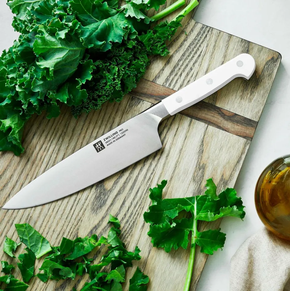 Outlet ZWILLING Kockkniv Pro le blanc 18 cm Hvid