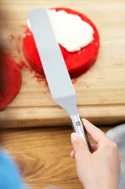 Sale ZWILLING Palet/spatel vinklet 40,5 cm Nikkelpletteret messing